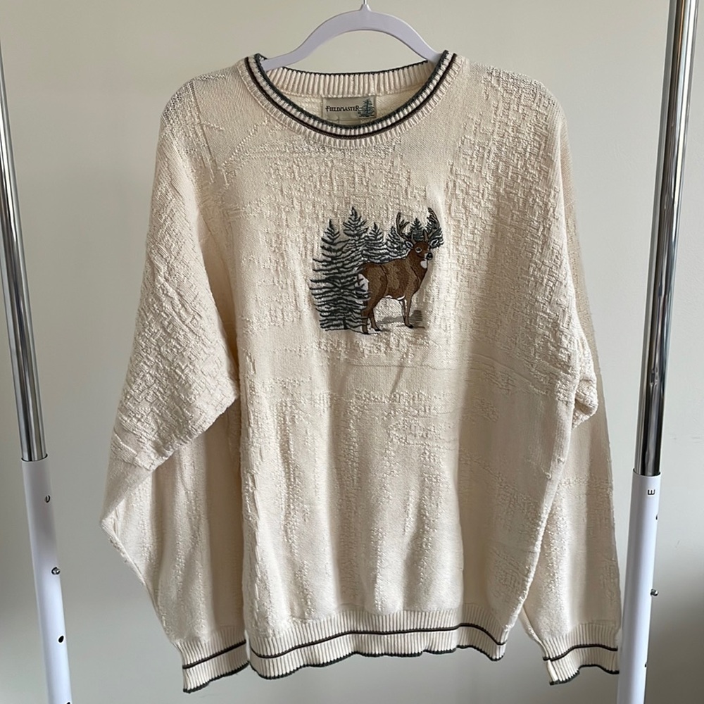 Vintage cotton sweater